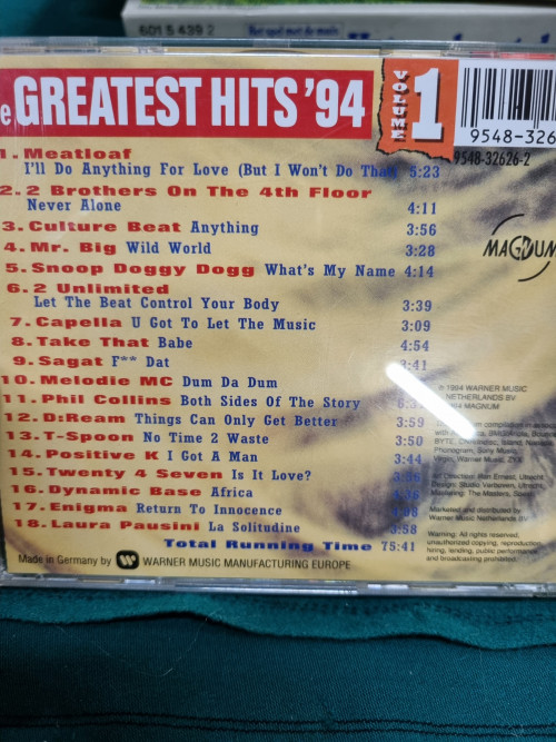 cd the greatest hits '94