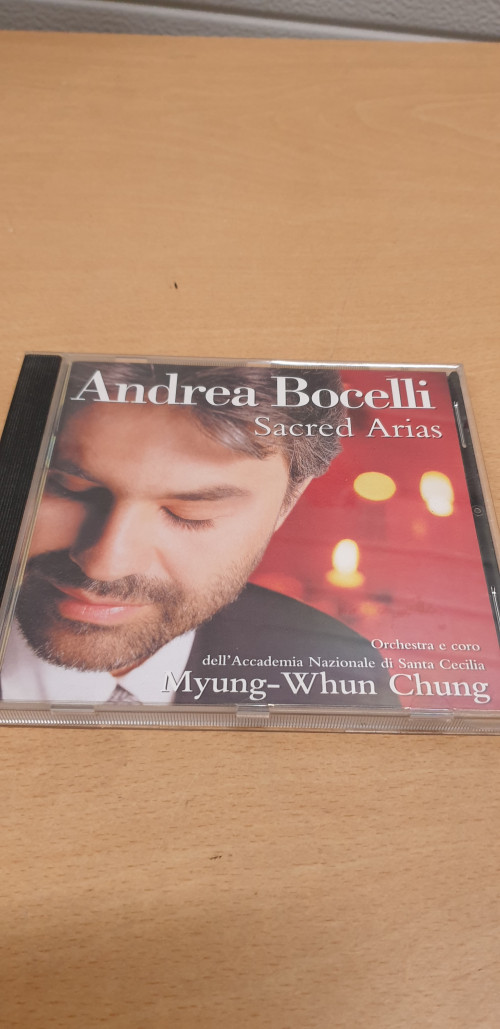 cd Andrea Bocelli Sacred Arias