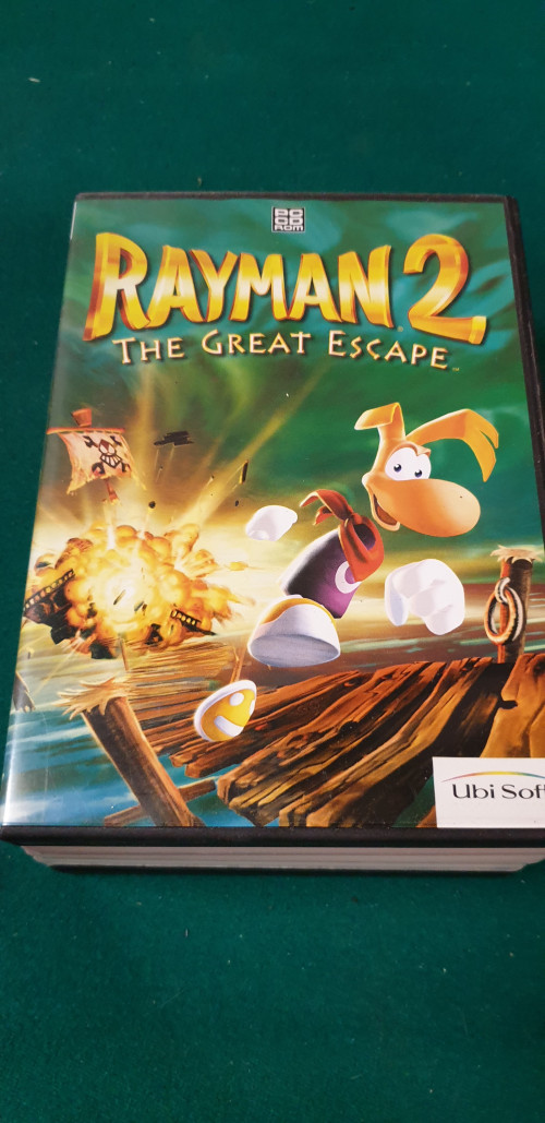 pc -cd r0m rayman 2, the great escape
