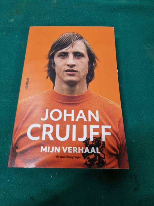 Boek Johan Cruijff mijn verhaal