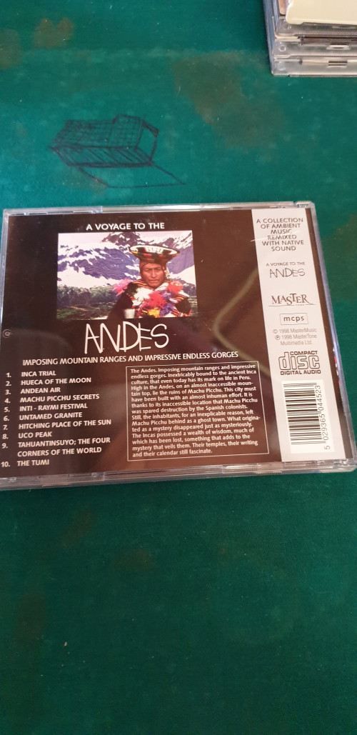 cd a voyage to andes