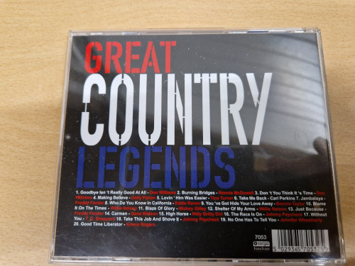 Cd great country legends
