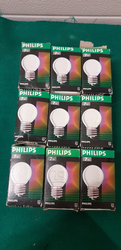 philips nachtlamp, 7 watt, 9 stuks