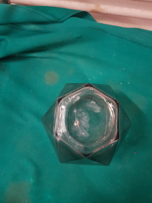 waxinelichthouder diamant vorm