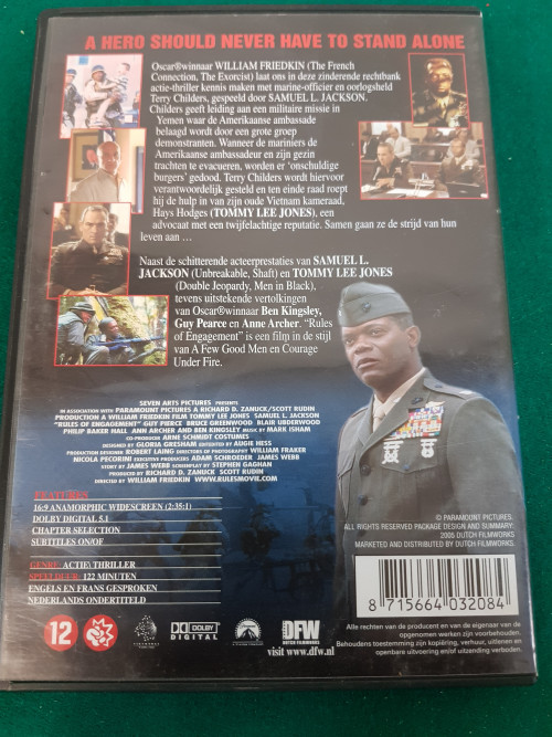 dvd rules of engagement,