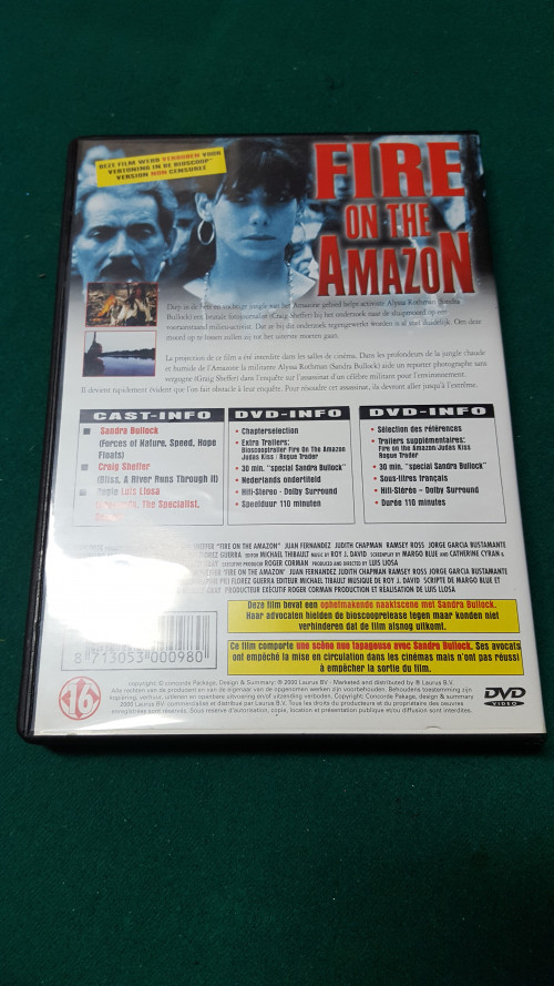 dvd fire on the amazone