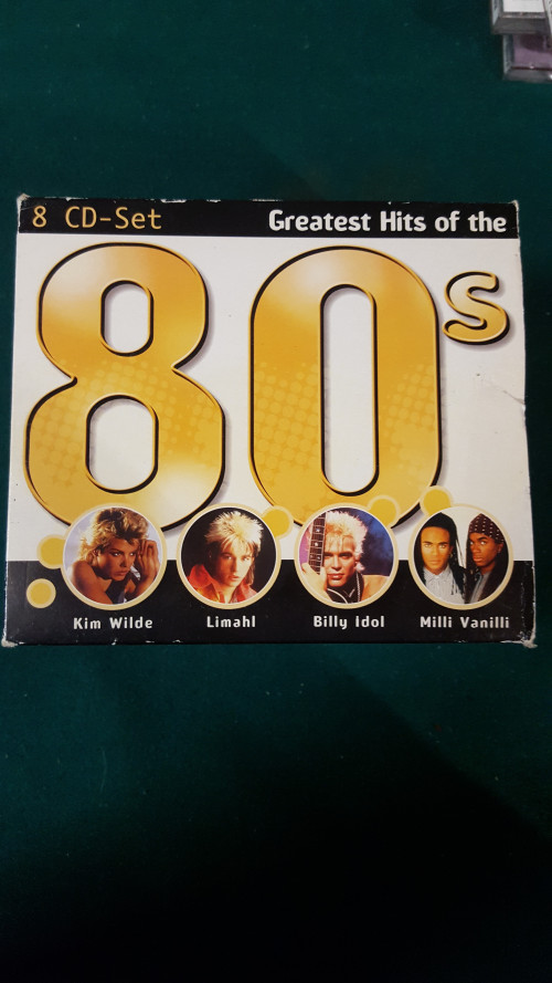 8 x cd , greatest hits of the 80