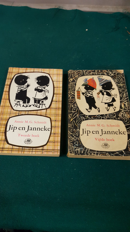 boeken jip en janneke, 2 en 5 boek