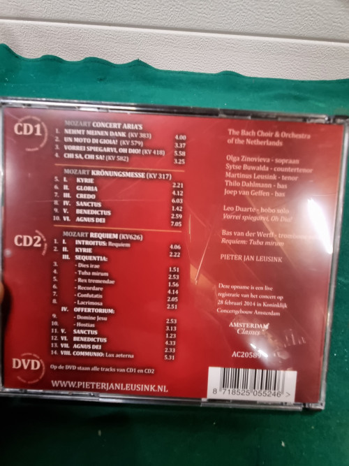cd's mozart requiem 2 disc