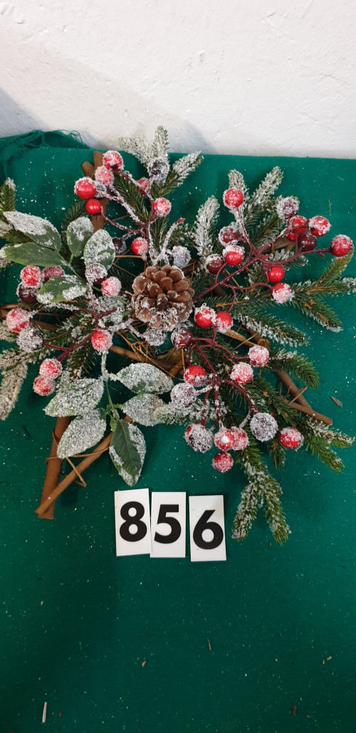 856 ] krans kerststukje