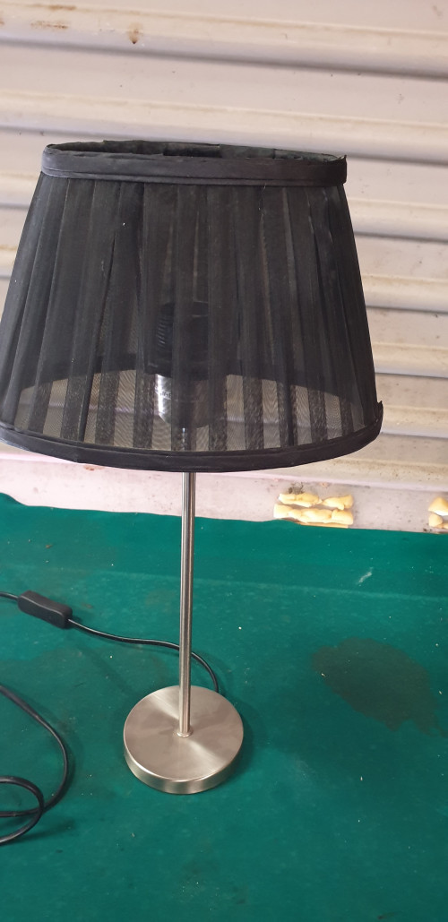 tafellamp chroom
