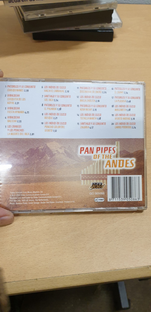 cd Pan Pipes of the Andes