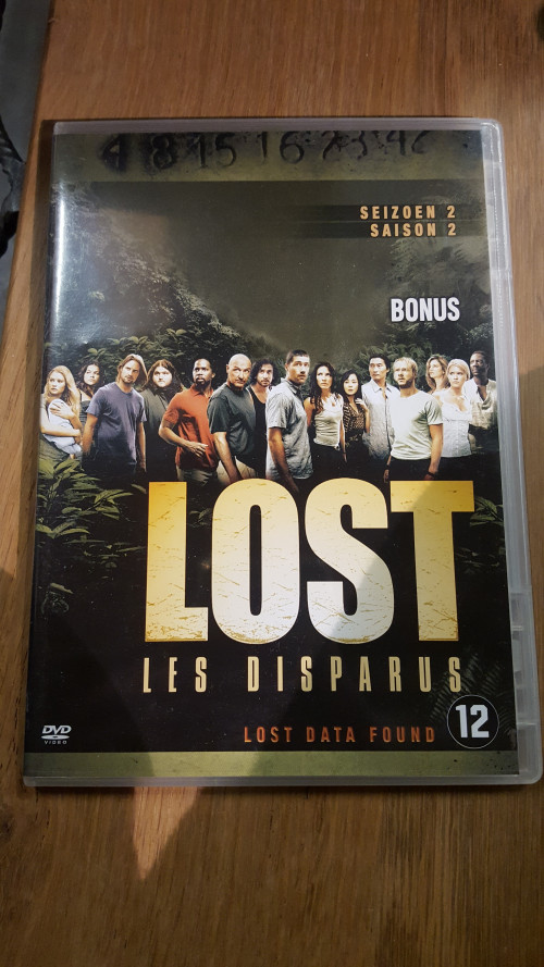 dvd , lost les disparus, lost data found