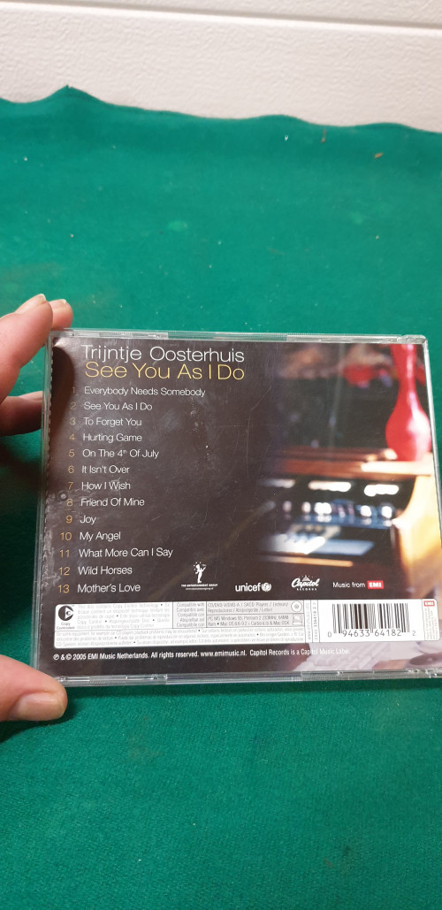 cd trijntje oosterhuis see you as i do