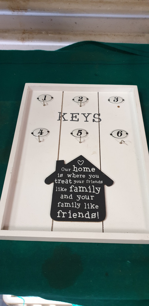 sleutel bord voor 6 sleutels home