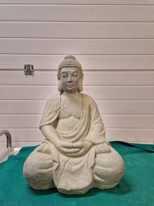 beeld boeddha groot keramiek