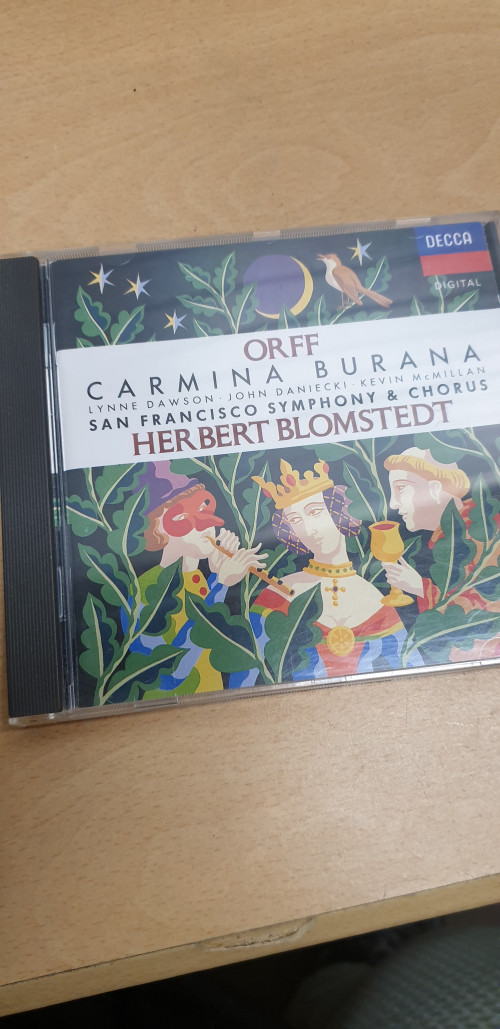 cd carmina burana san francisco symphony & chorus