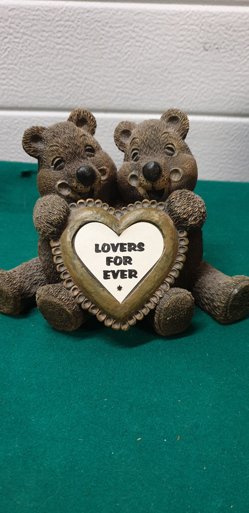 Beeld beren lovers forever