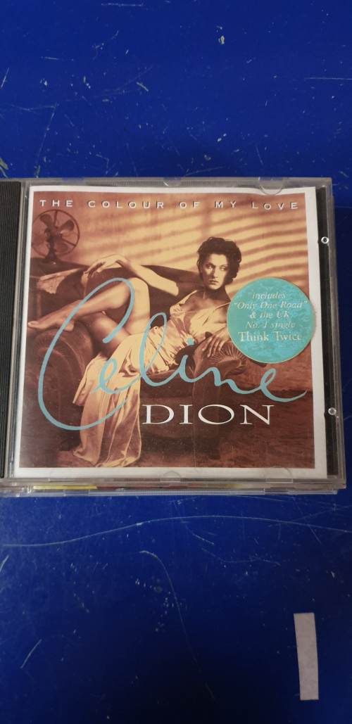cd celine dion the vcolour of my love