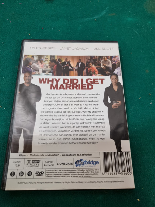 -	dvd, why did I get married