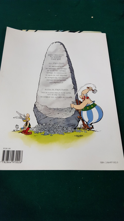 stripboek , de broedertwist asterix
