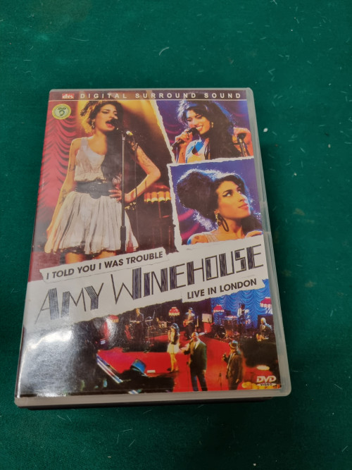 Dvd amy winehouse live in londen