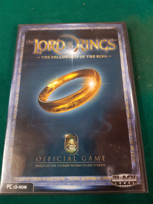 pc cd -room lord of the rings