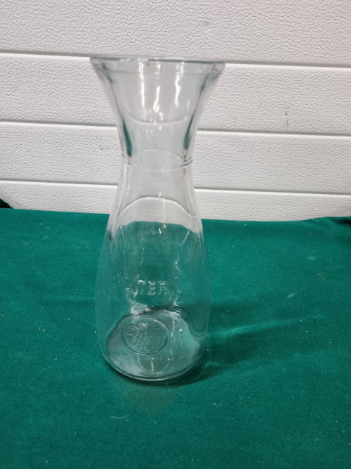 Karaf vintage  schenker glas liter