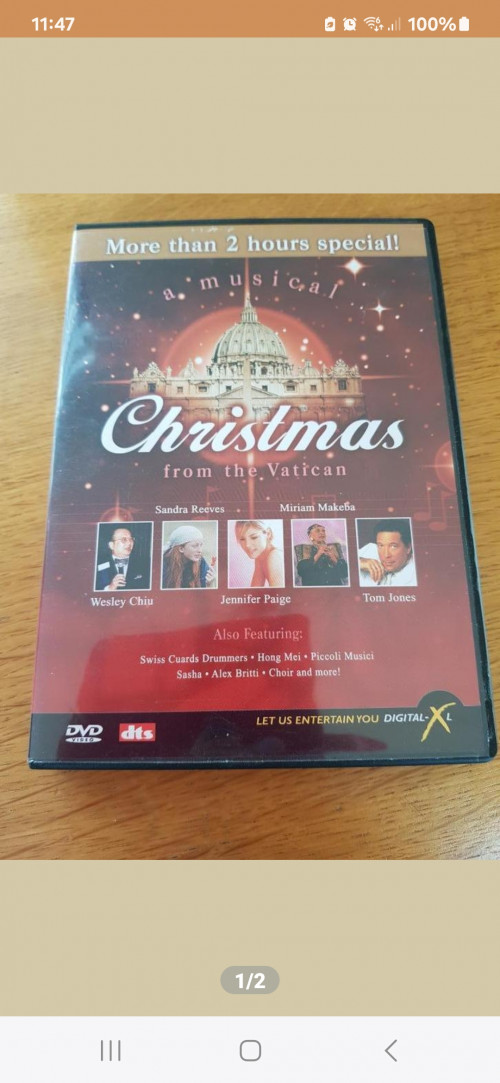 dvd christmas from the vatican rood