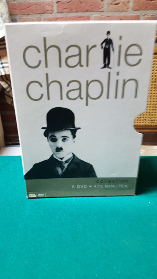 dvd charly chaplin 5 stuks