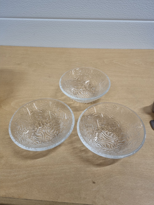 Schaaltjes glas 3 stuks