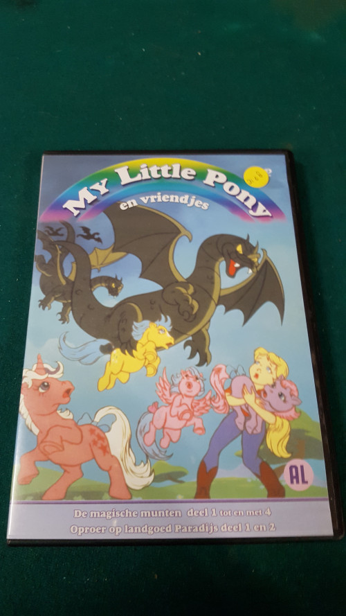 dvd my little pony en vriendjes