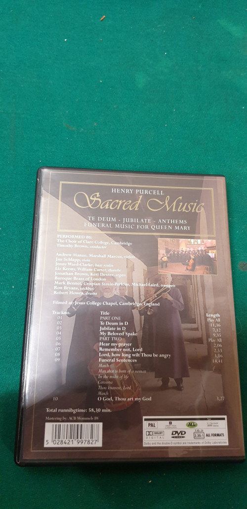 dvd sacred music