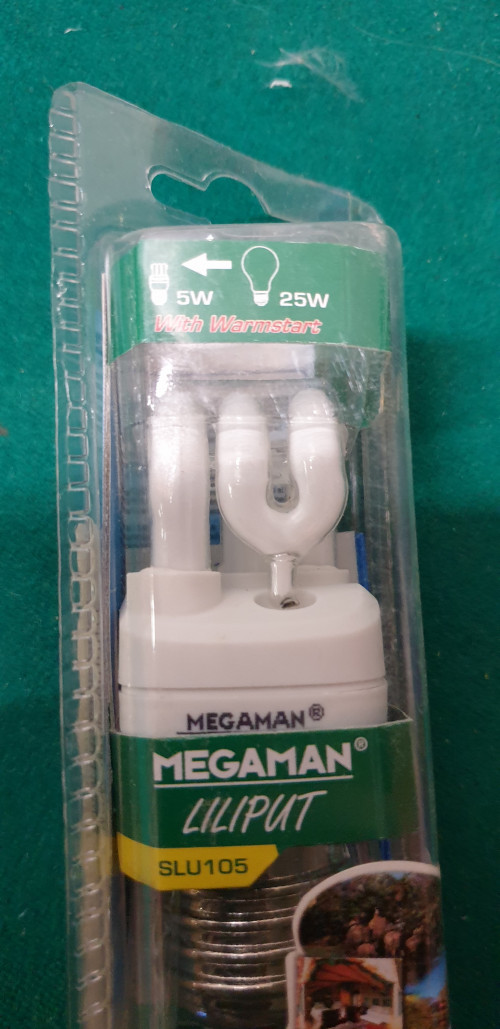 megaman liliput 5 watt, spaarlamp