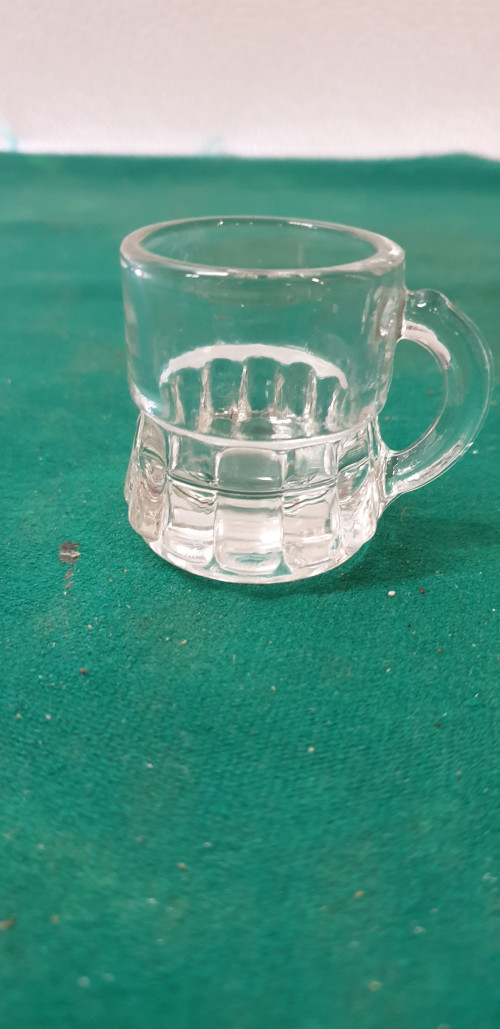 bierpul mini van glas vintage