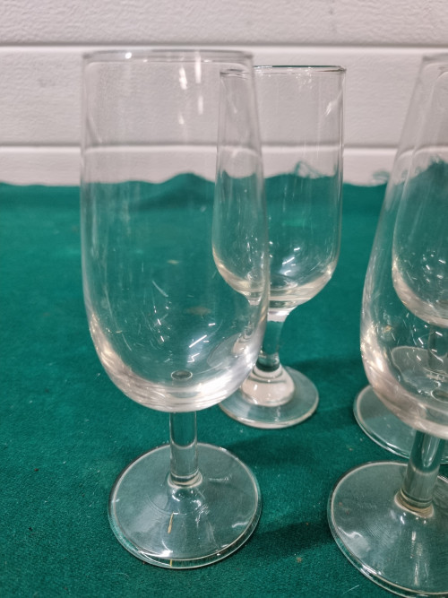 Port / sherry glas vier stuks