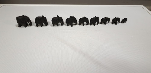 beelden olifanten negen stuks
