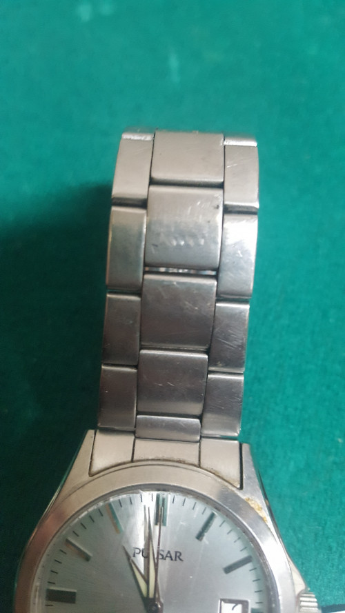 s -202 heren horloge, staal / zilver
