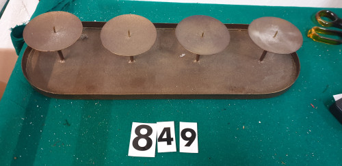 849 ], kandelaar voor 4 stompe kaarsen