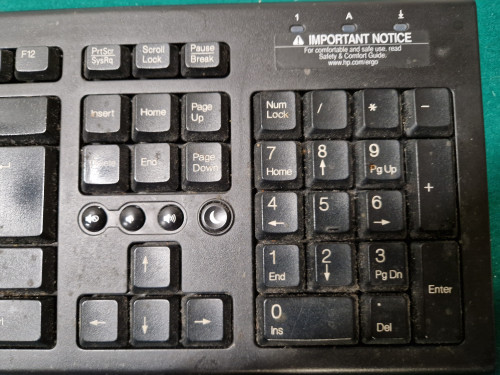 HP toetsenbord
