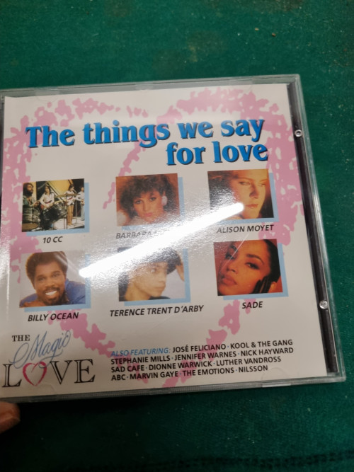 cd the things we say for love