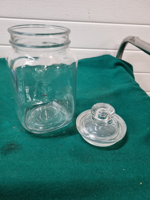 voorraad pot glas 1½ liter