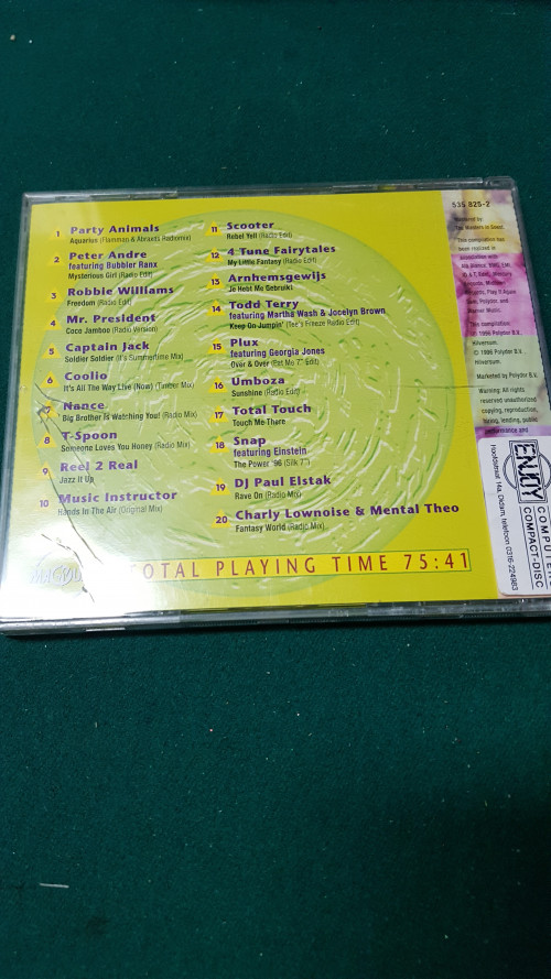cd dance hits 1996