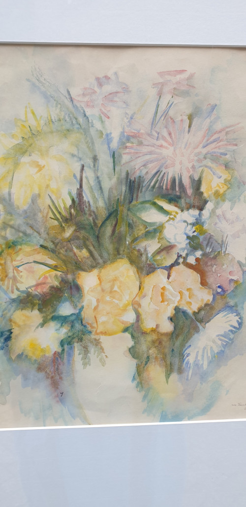 schilderij aquarel bloemen