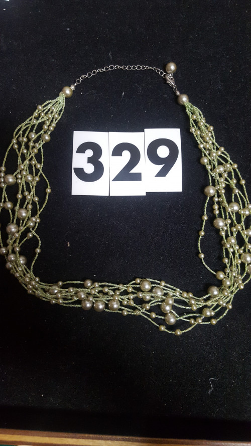 s 329 ketting , groen draad