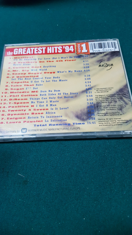cd the greatest hits 94