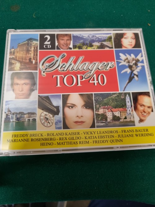 -Cd schlager top40 2xcd