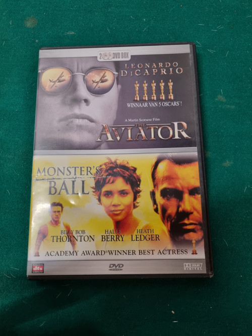 Dvd the aviator en monster’s ball