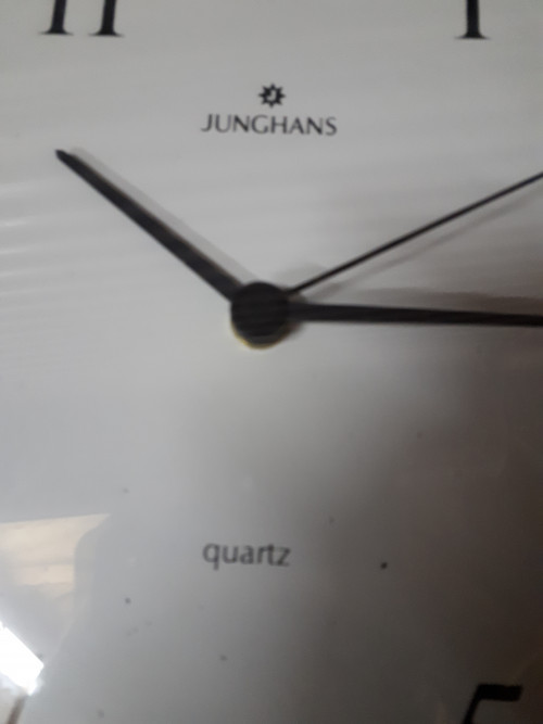 elektrische klok, junghans quartz