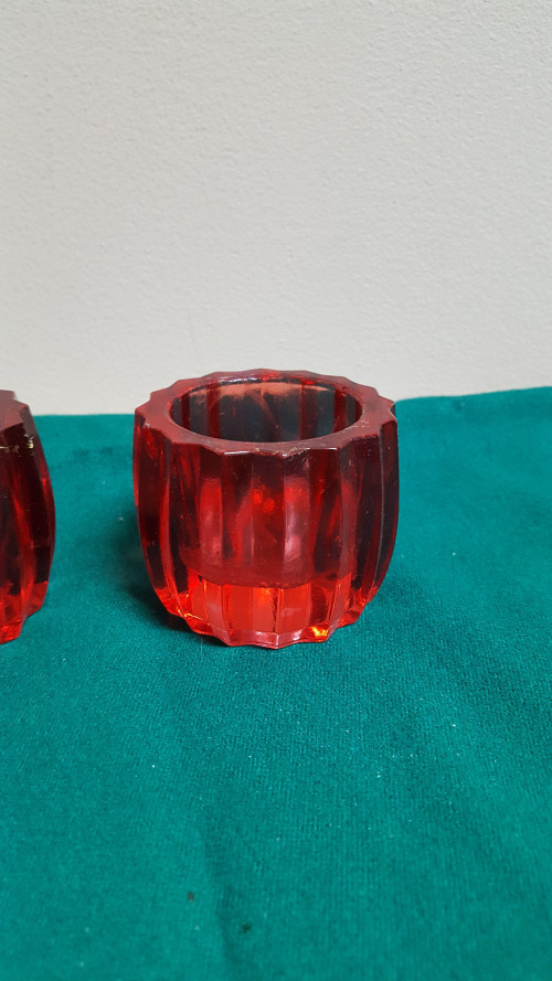 3 x kandelaar[2] glas rood